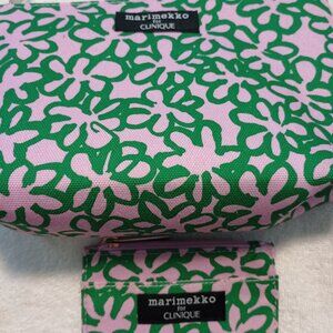 * BRAND-NEW* CLINIQUE Marimekko Make-Up TRAVEL Bag and Toiletry Bag